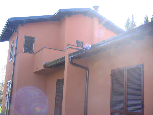 Rasatura con posa rete e rivestimento intonaco ai silicati